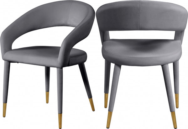 DESTINY VELVET DINING CHAIRS