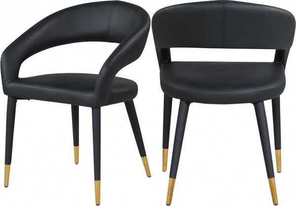 DESTINY FAUX LEATHER DINING CHAIR