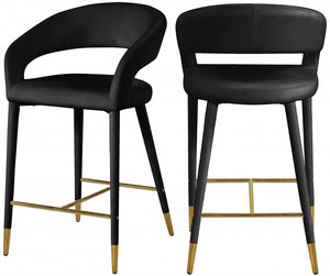 DESTINY VELVET COUNTER STOOLS