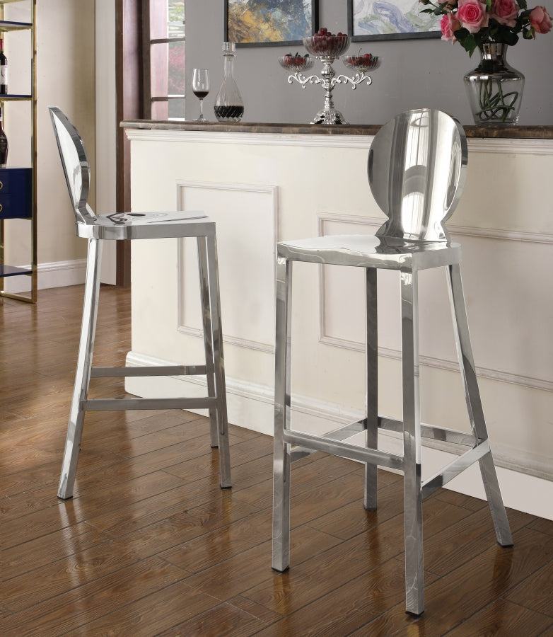 MADDOX STAINLESS BAR STOOL