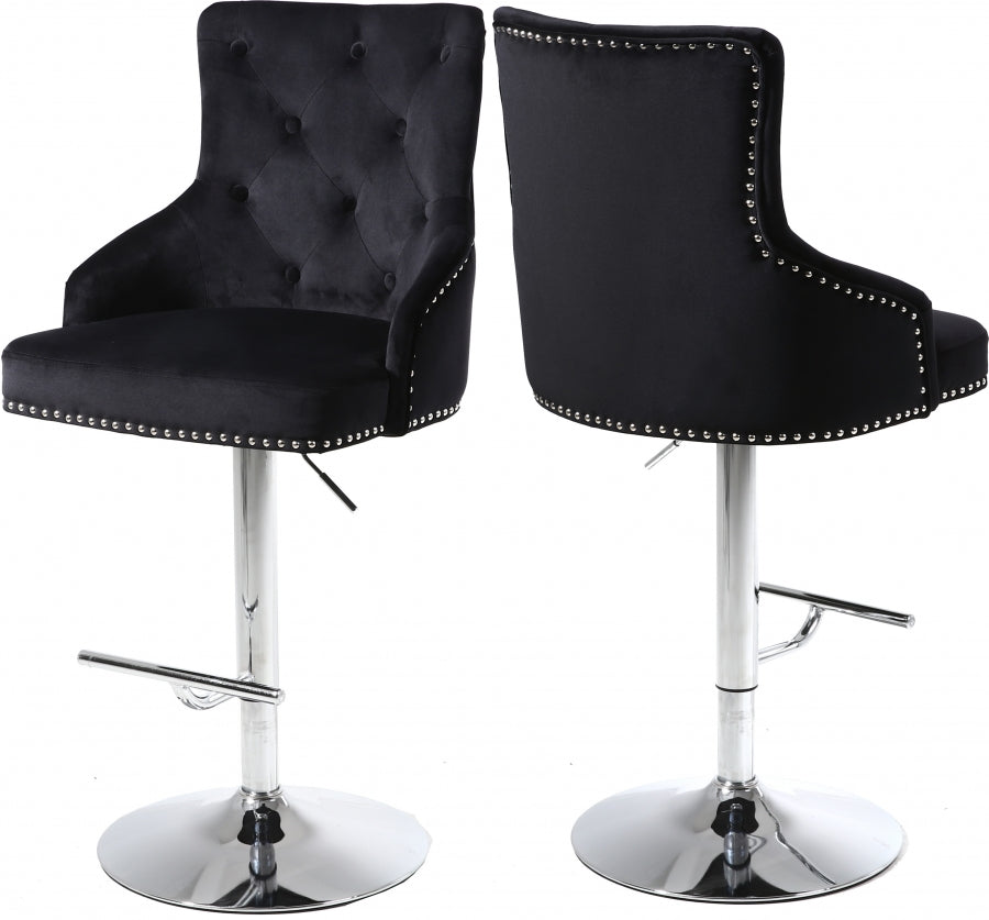 CLAUDE VELVET COUNTER/BAR STOOL