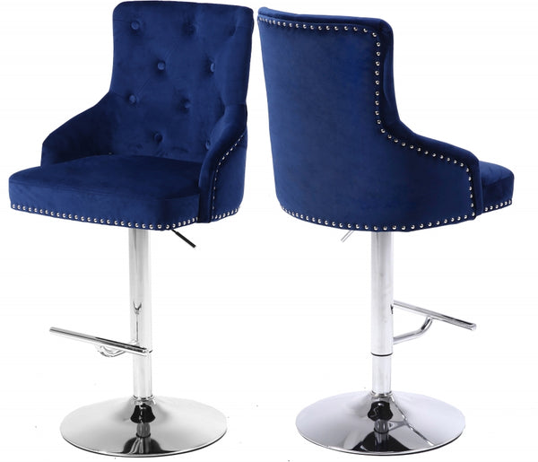 CLAUDE VELVET COUNTER/BAR STOOL