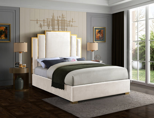 Hena Velvet Bed