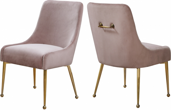 OWEN VELVET DINING CHAIRS GOLD