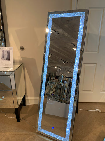 Noralie LED Floor Mirror