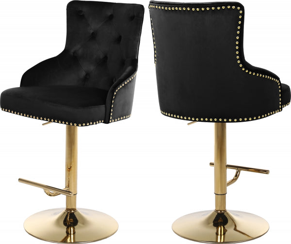 CLAUDE VELVET COUNTER/BAR STOOL