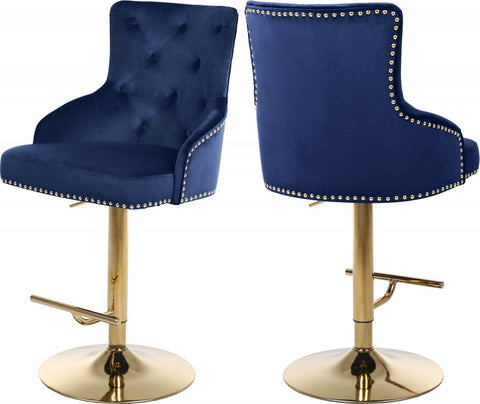 CLAUDE VELVET COUNTER/BAR STOOL