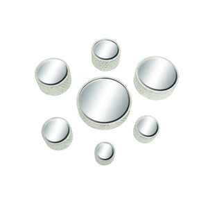 Circle 7pc Mirror Set Silver